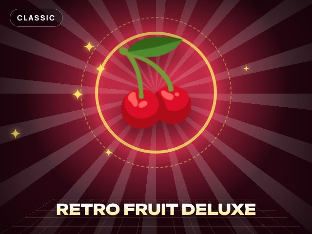 Retro Fruit Deluxe game artwork